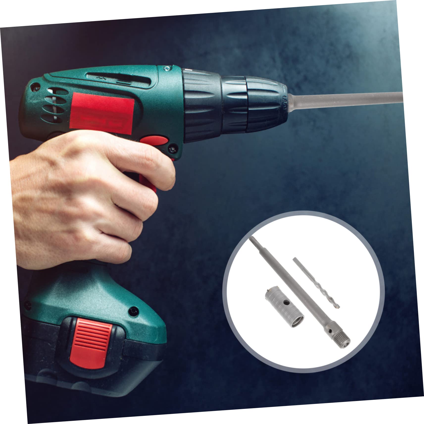 1set Punte Per Trapano Muro Kit Per Foratura Di Muri Mattone e Calcestruzzo Alta Durabilità e Resistenza Alla Corrosione