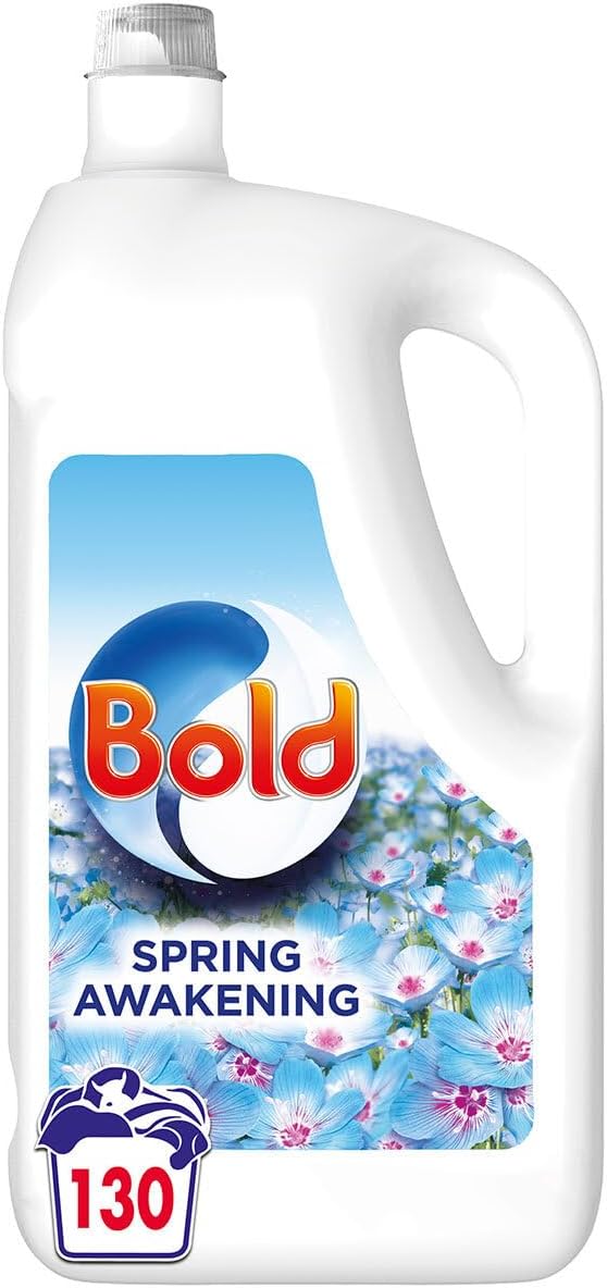 Bold 2in1 Spring Awakening Washing Laundry Liquid, 4.55L (130 Wash