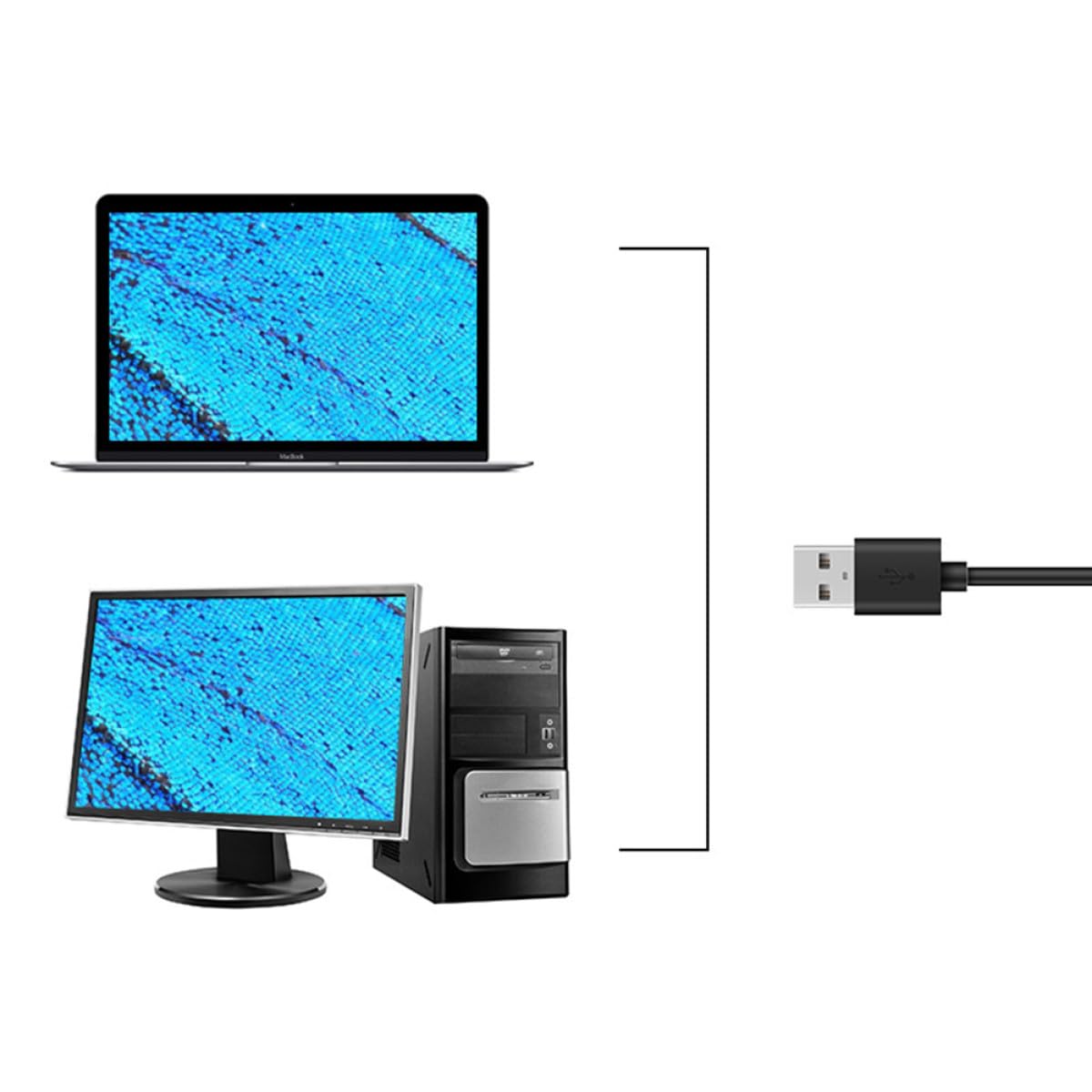 Microscopio Digital USB 1000 Aumentos Lupa Flexible y Luz LED Integrada para Inspección Electrónica, Laboratorio y Colección de Monedas, Adecuado para Uso Industrial y Educativo