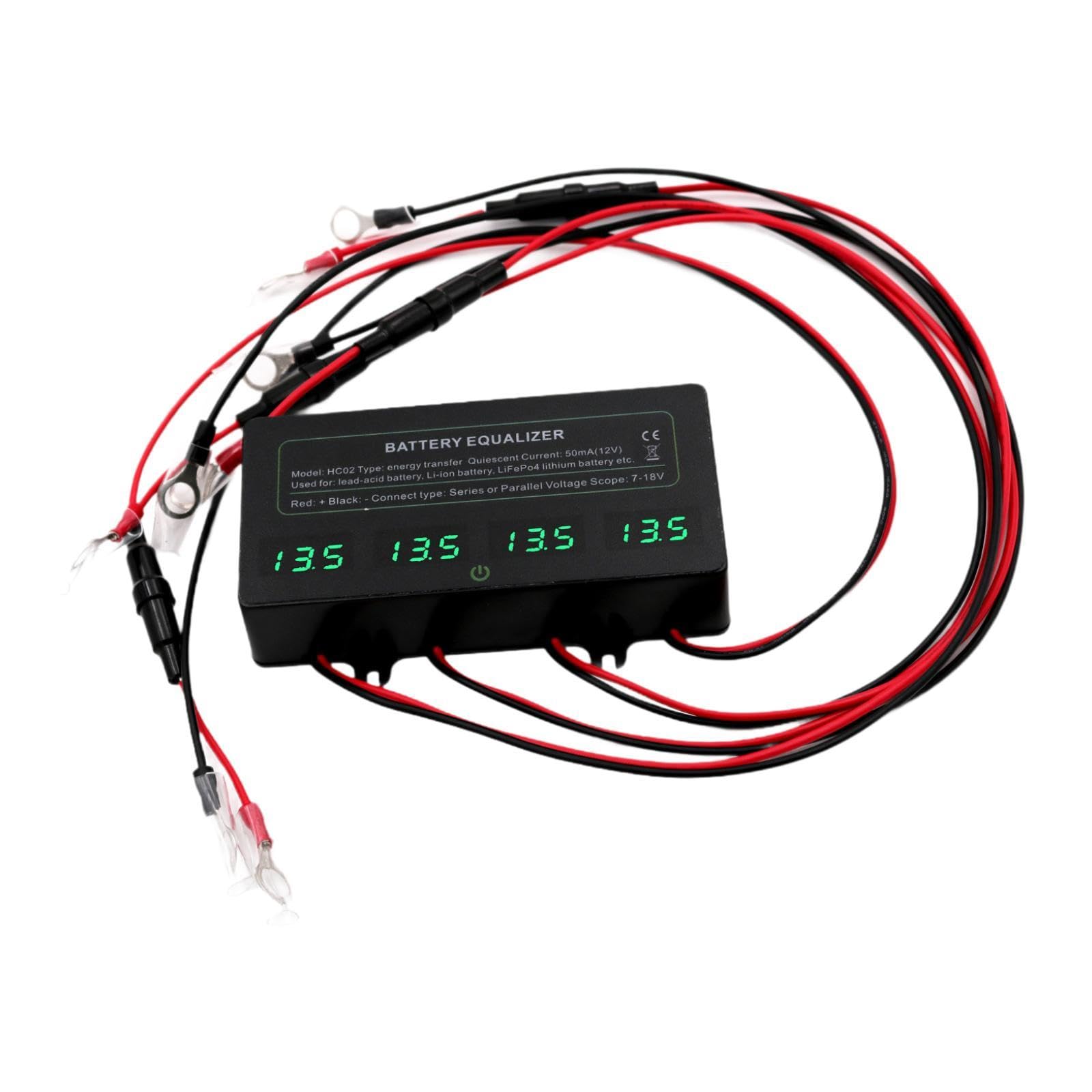 HC02 Equalizzatore di Batteria 4×12V Protezione di Polarità Forniture di Protezione