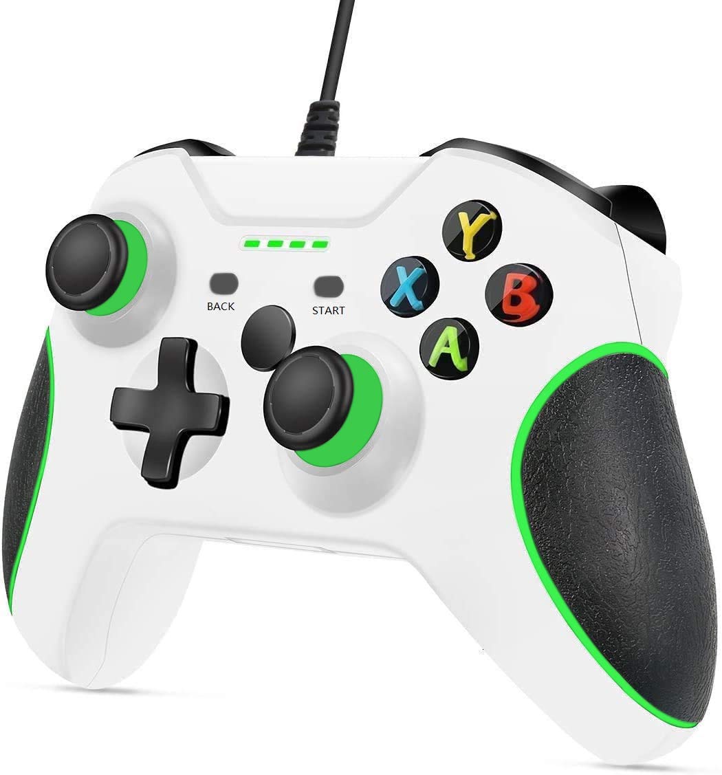 Xbox One Controller Wired (6.5FT) Controller Gamepad for Xbox One Series and PC with Vibration Function