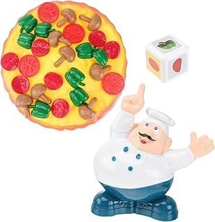 TOYANDONA Pizza Stacking Game: Balancing Pizza Topple, Whole Pile-up, Ages 5+