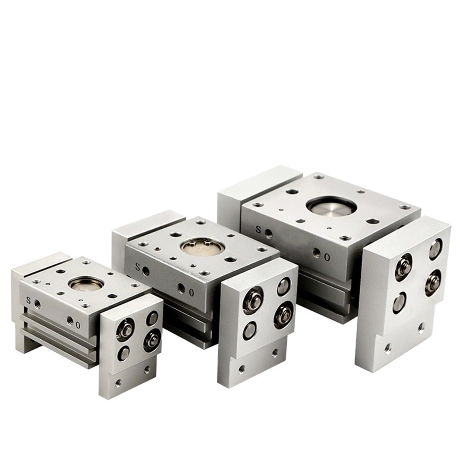 Pince pneumatique MHL2-10D à double effet pour serrage synchrone