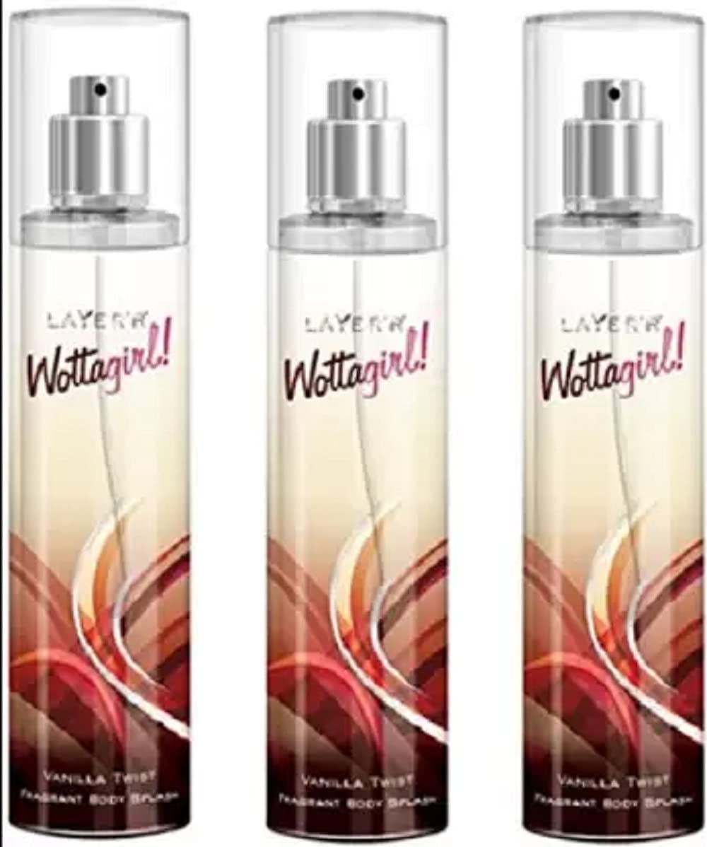 Layer'r Vanilla Twist * 135ml each Body Spray - For Women (405 ml, Pack of 3)-picture-28