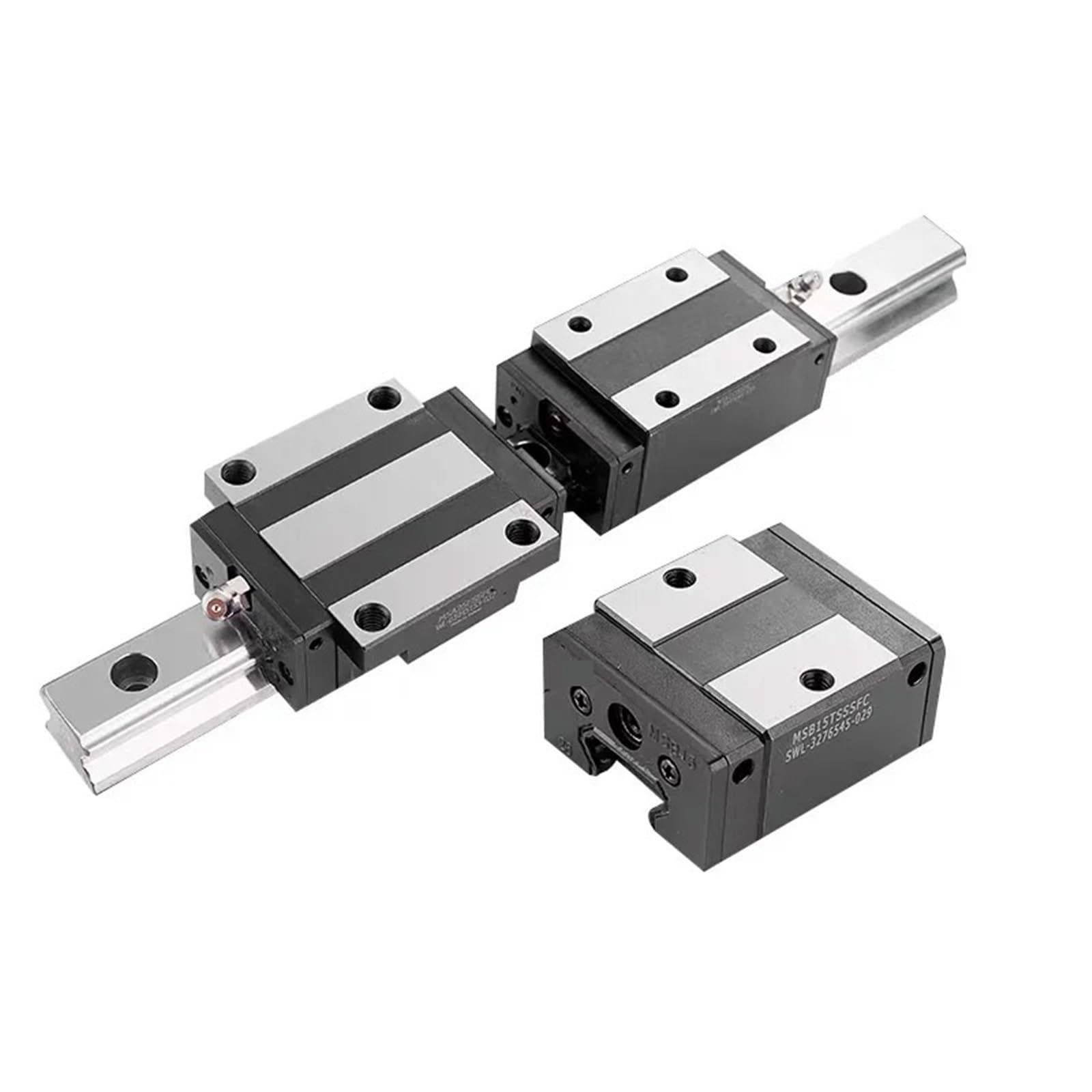 Chariot linéaire MSB25SSSFC pour guidage de précision sur rail de machine CNC