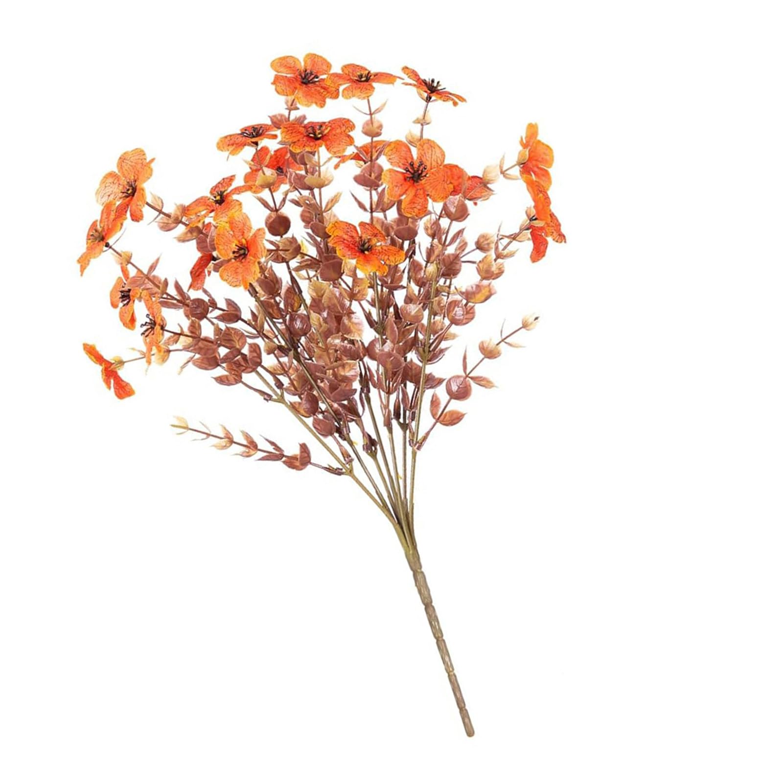 Kaeltsyn Bright Violets Color Faux Flower Stems with Sturdy Construction Decorative for Decors Silk