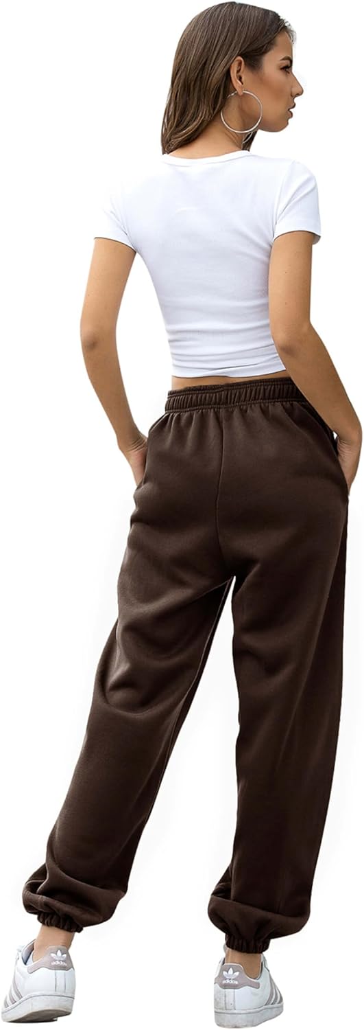 Cinch Bottom Sweatpants for Women with Pockets - Image 3