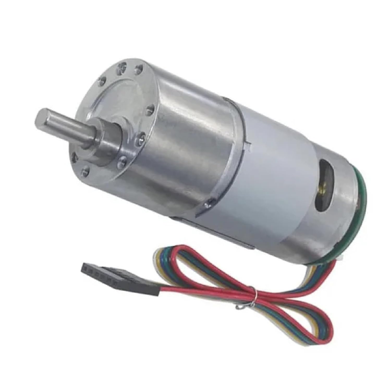 JGB37-545B DC Gear Motor with Encoder, Dual Phase AB Encoder, Metal Construction, Speed Feedback (316RPM 12V)