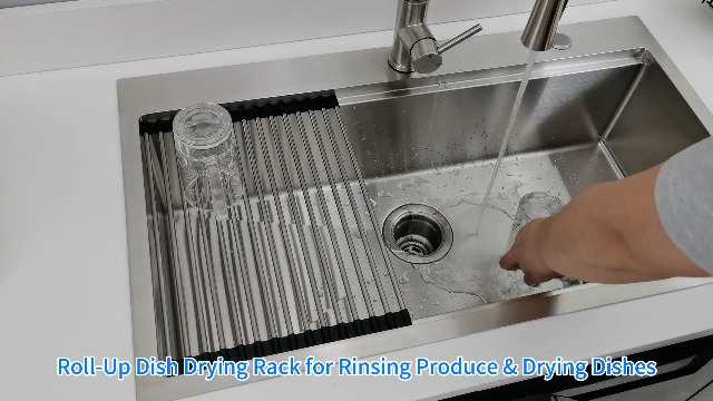 33x19 Drop In Kitchen Sink - Delironexu 16 Gauge Stainless