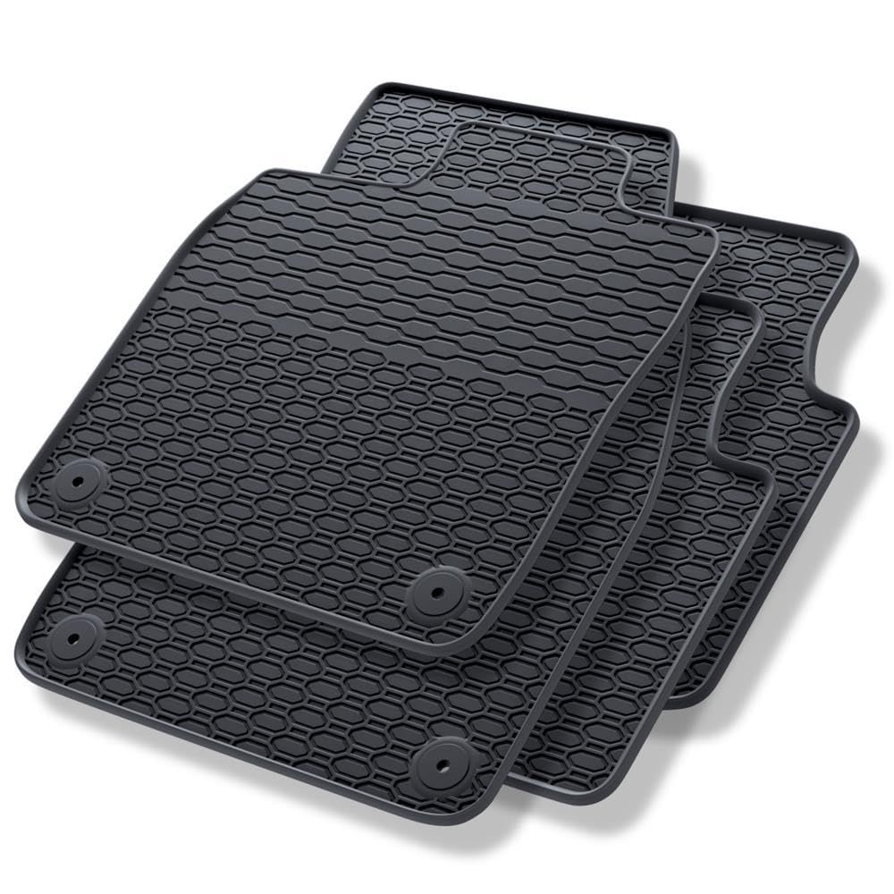 Mossa Tappetini gomma adatti per VW Volkswagen ID.5 SUV 2021-... 4 pz. nero