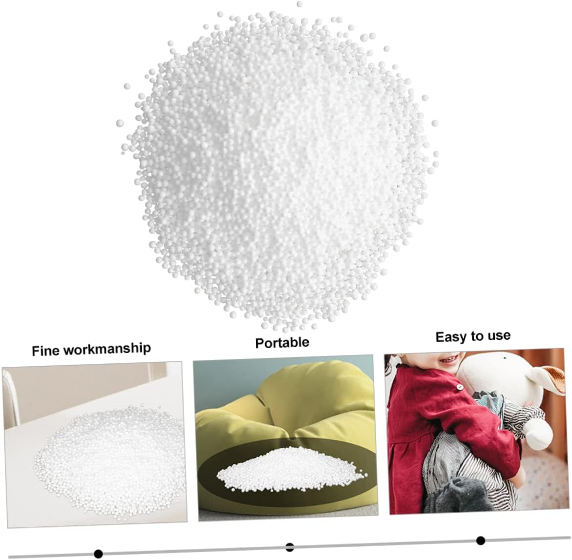 Halloween Bean Bag Refill Beads 1 Bag Foam Filling for Cushions