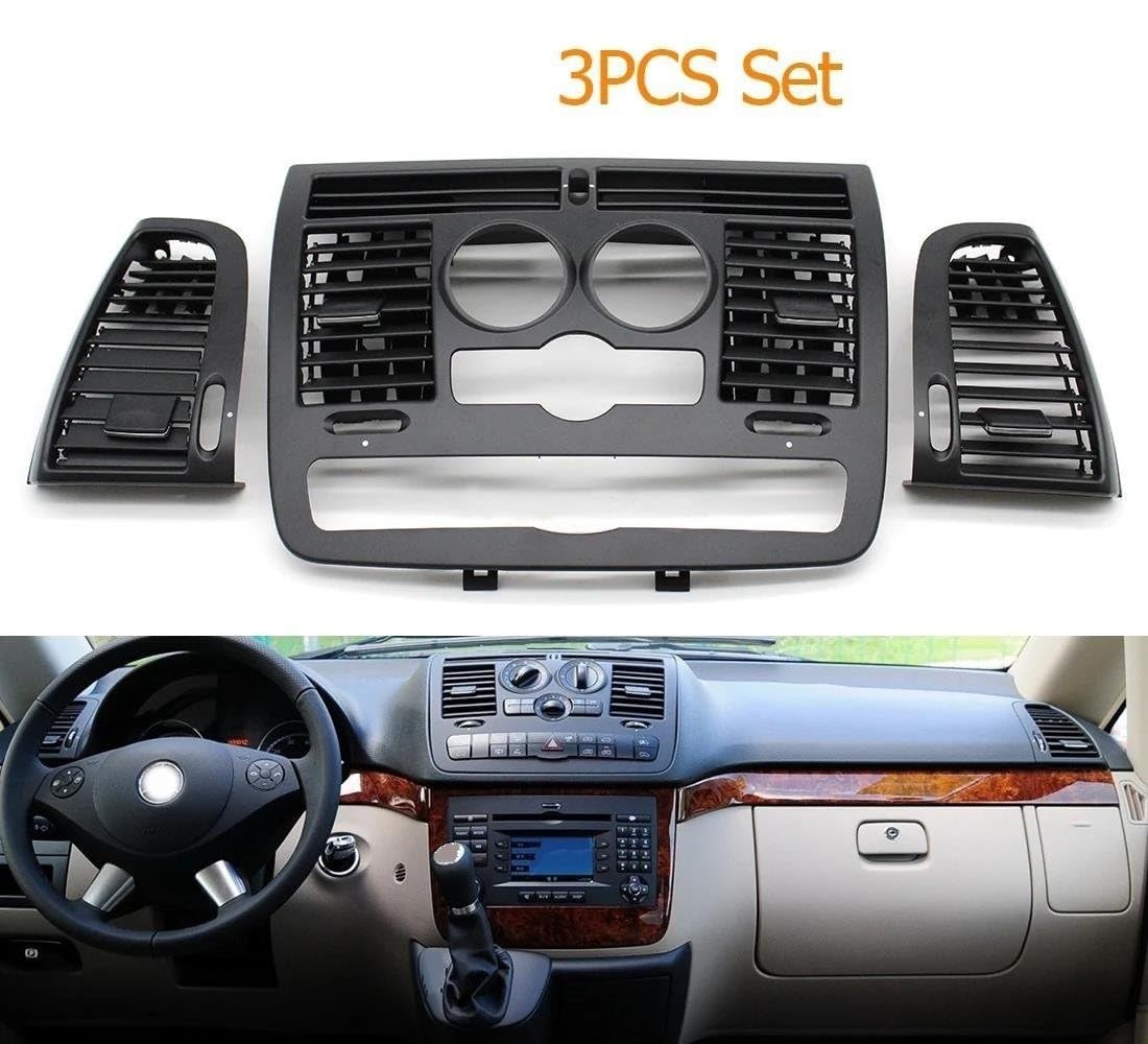 Grilles Ventilation Climatisation Avant Pour Mercedes Vito Viano W636 W639 - Paire Gauche/droite - 4