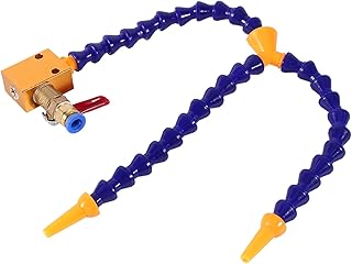 Sunydog Buse de Machine de Gravure buse de Tuyau d'eau de Refroidissement Double tête Joint Universel Refroidisseur de Brouillard pulvérisation d'eau