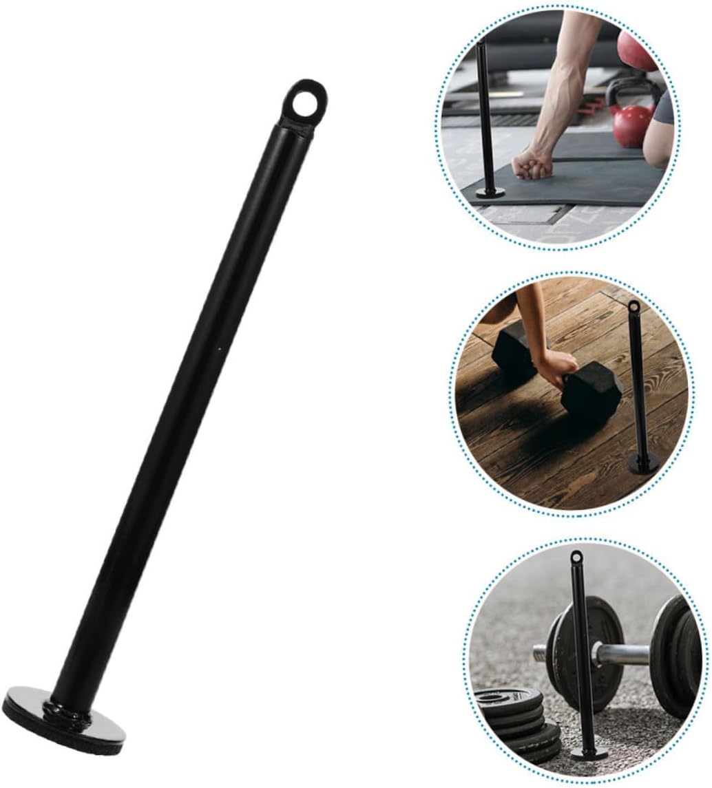 2pcs Barbell Rack Weight Plate Storage for Arm Muscle Training Durable Weight Loading Pin for Home Fitness and Strength Workouts Compatible with Standard Plates