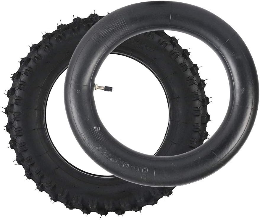 3.00-10 (80/100-10) Tire with Inner Tube Set for Motorcycle XR CRF 70 50 XR50 Dirt Pit Bike Scooters