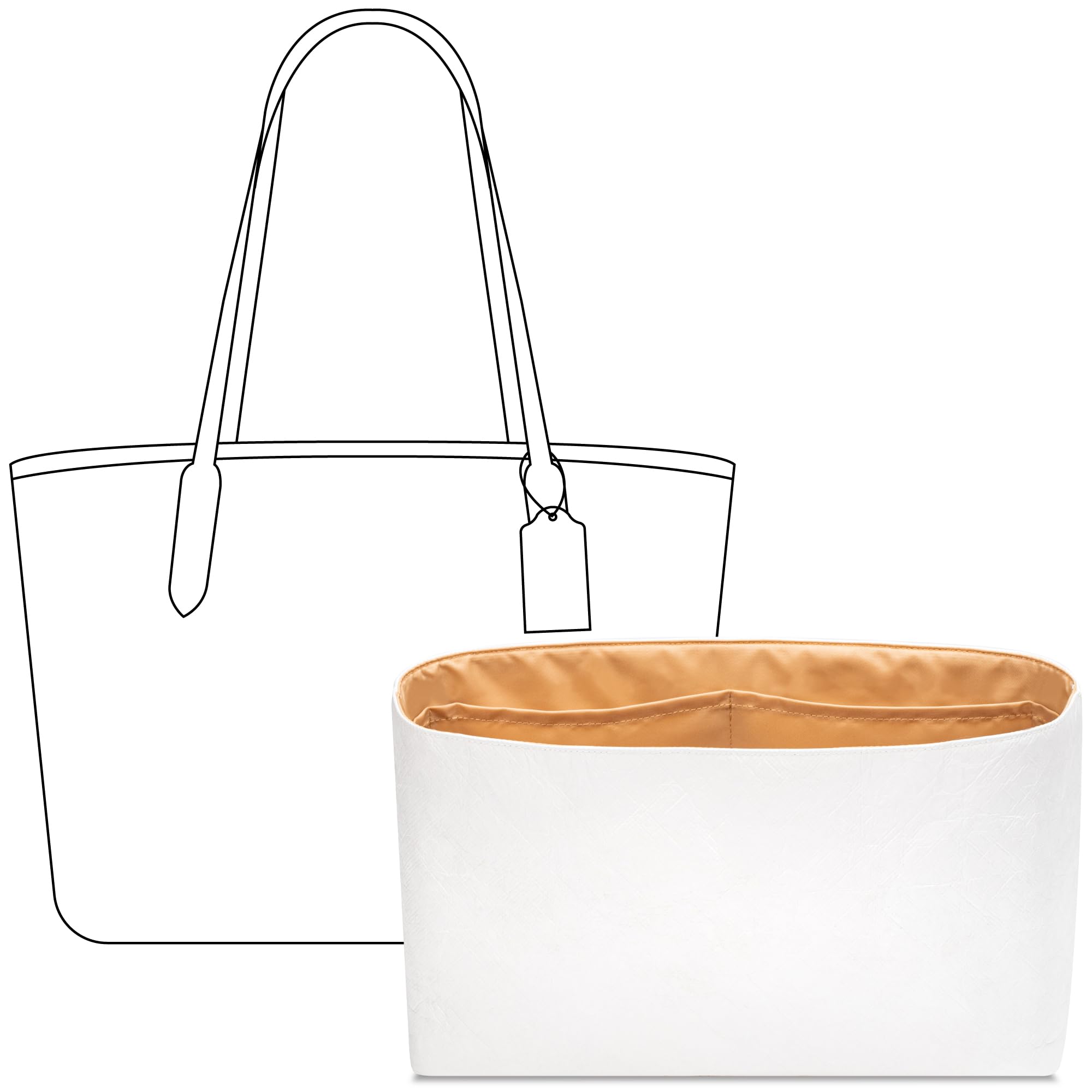 Amazon.com: FANJI Project Tote Bag Organizer Insert for COACH City