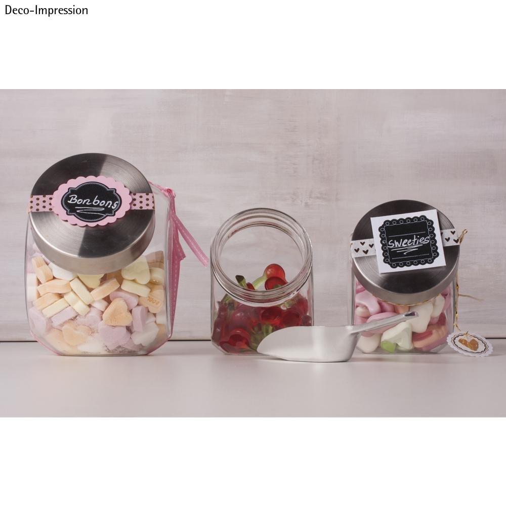 Bonbonnière En Verre 'Rayher' 16x13x16 Cm