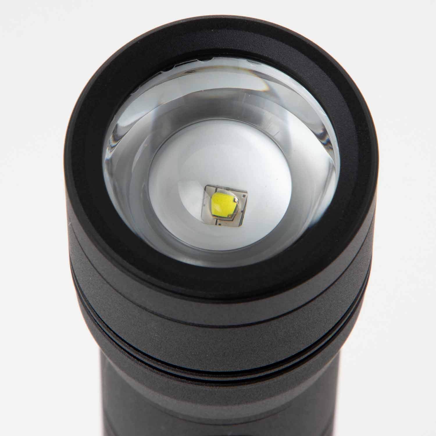 GENTOS Lexido RX-022DS LED Flashlight – 600 Lumens, 6-Hour Runtime, Waterproof & Durable (Uses 2 AA Batteries)