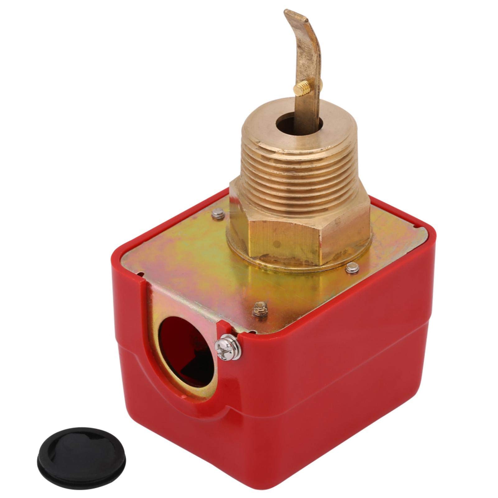Interruptor de flujo, interruptor de flujo de agua de control de paleta de latón AC250V 10Bar