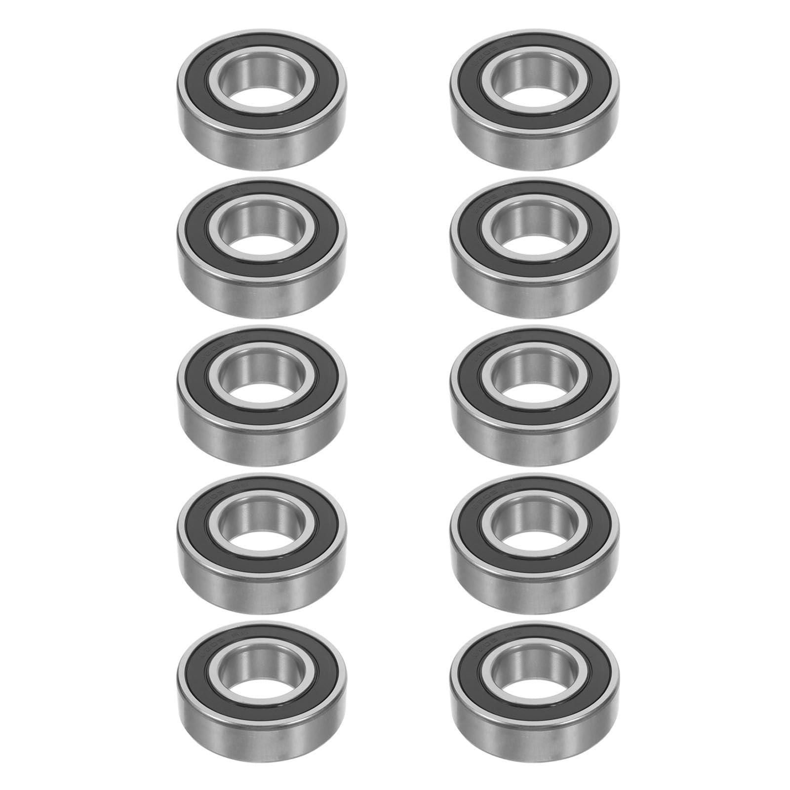 GLEAVI Silenciosa y Alta Estabilidad Térmica 10 Rodamientos Silenciosos de Acero al Cromo Ranura en V para Poleas Pequeñas para Dispositivos Automáticos