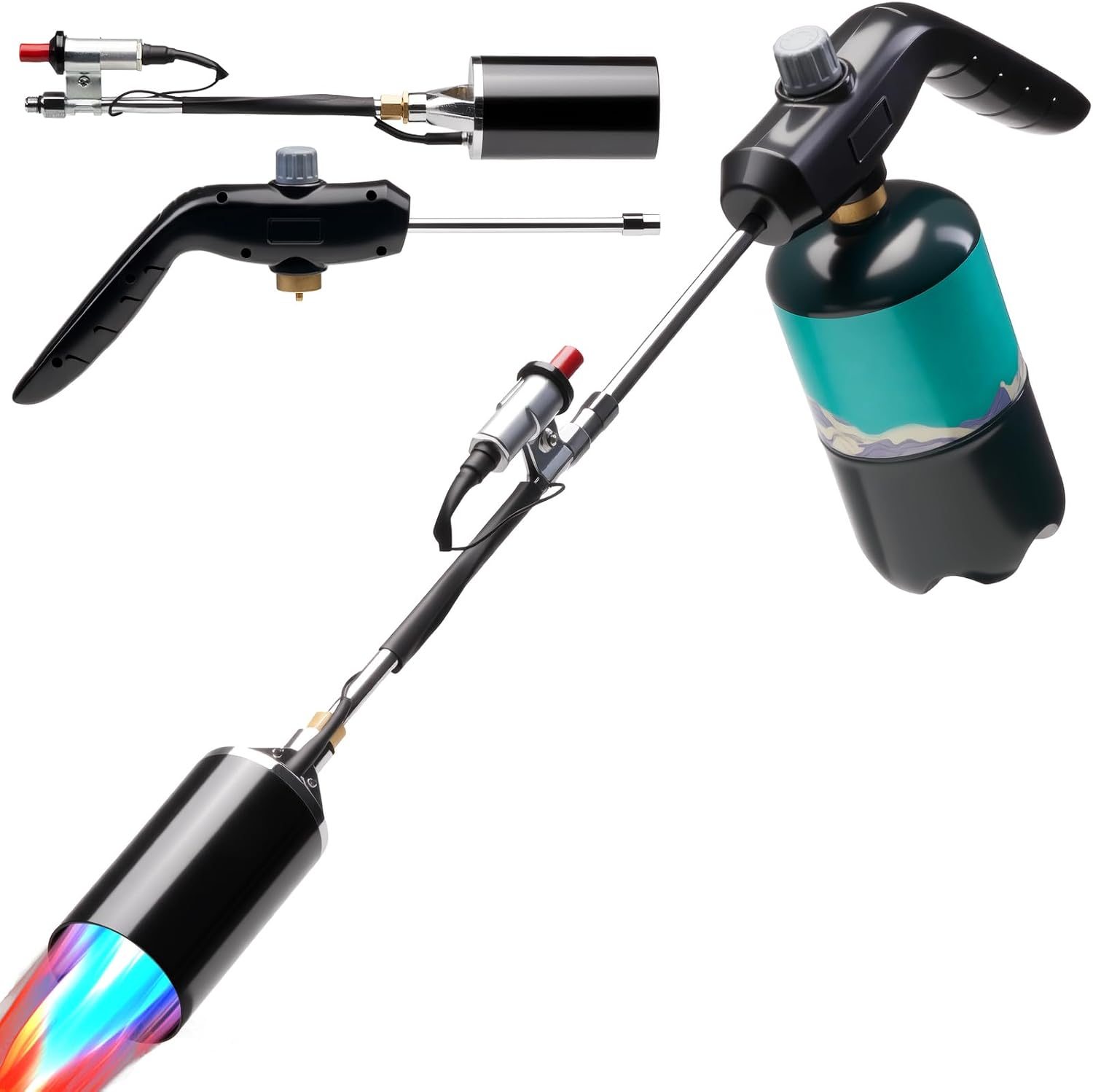 Propane Torch Weed Burner, High Output Weed Torch Flamethrow