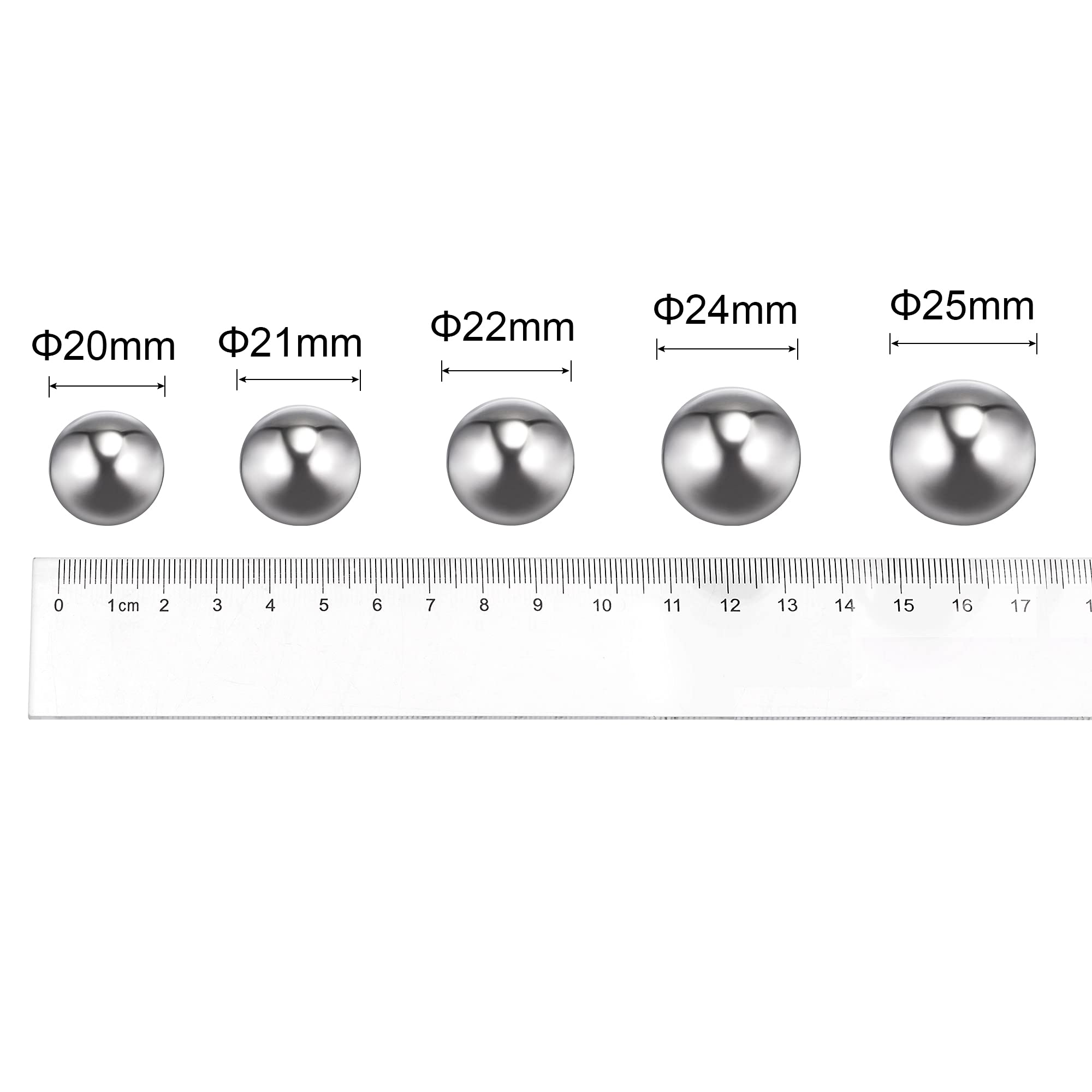 SOURCING MAP Billes De Roulement En Acier Pour Vélo 4mm 750Pcs Argenté - Auto