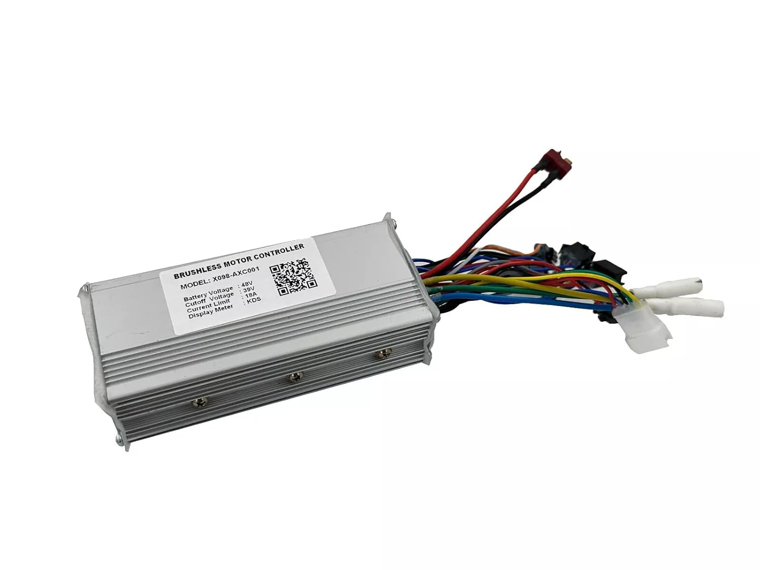 Electric Bicycle Controller, X098-AXC001 48V 18A Motor Speed Brushless Controller for Electric Bicycle, E-Bike KDS Display Meter Electric Speed ebike Motor Controller
