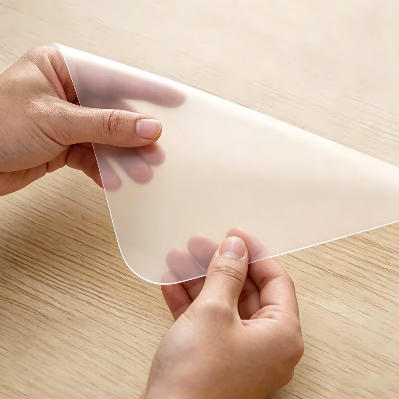 Tappetino da cucina extra large, 99 x 218 cm, impermeabile, resistente al calore, antiscivolo, spessore 1 mm, protezione per piano di lavoro per isola da cucina, rivestimento semitrasparente