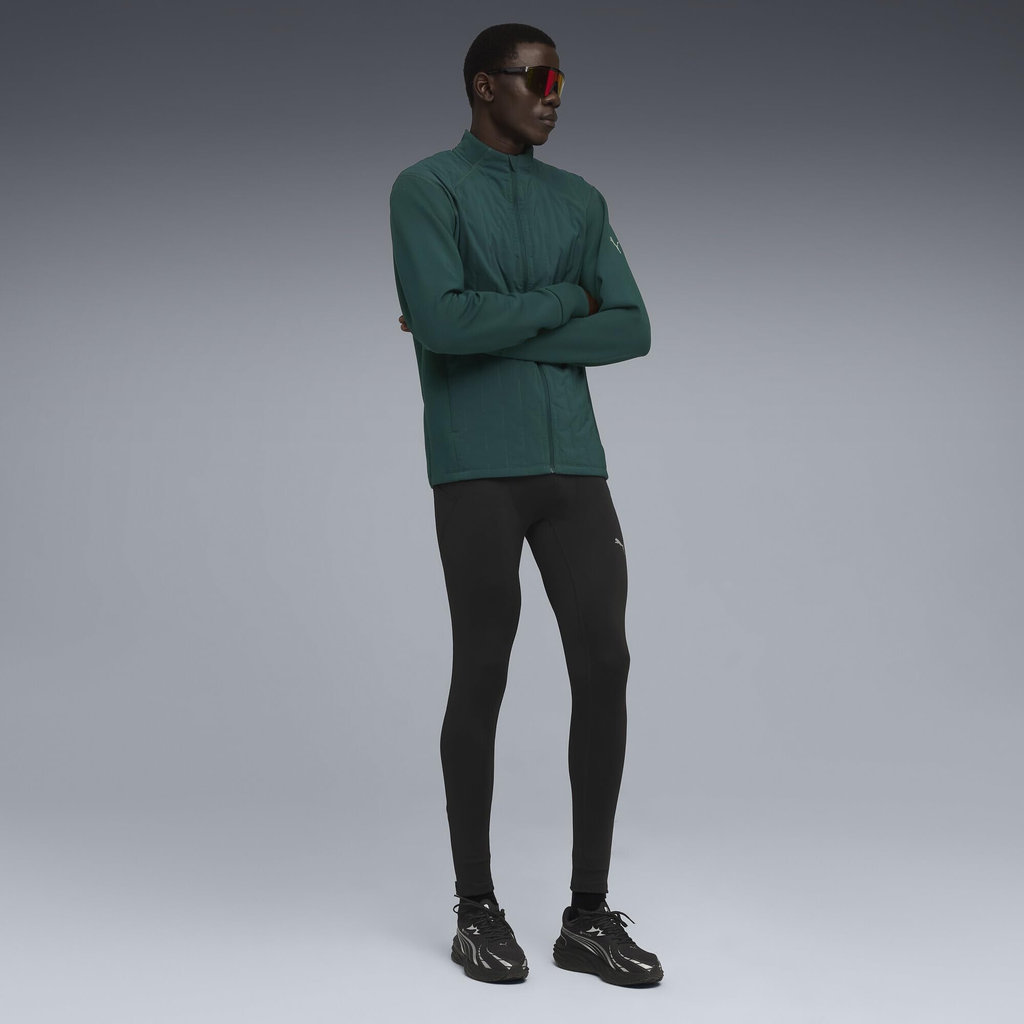PUMA Herren RUN Microfleece Laufhose