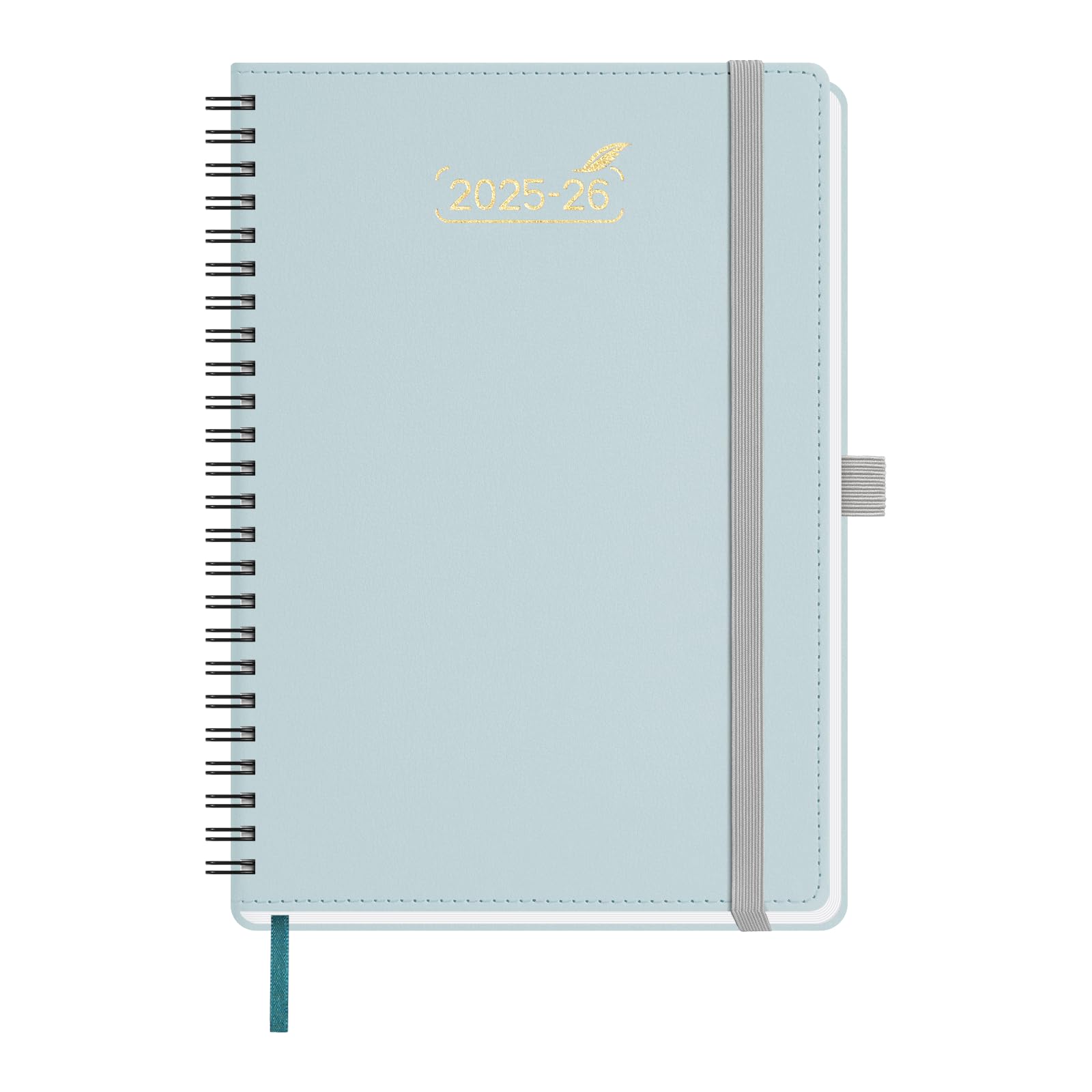 BEZEND 2026 Planner Weekly and Monthly (6" x 8.5"), 2-Column Calendar Book (Jul 25-Dec 26), Dual Schedule for Daily Appointment, Easy Track Tabs,