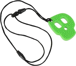 ORFOFE Colar De Mordedor Infantil Chupetas De Bebê Mordedores Brinquedo De Dentição Ajudas Motoras Sensoriais Mordedor De Chupeta De Bebê Mordedor De Bebê Brinquedos De Silicone Mordedor