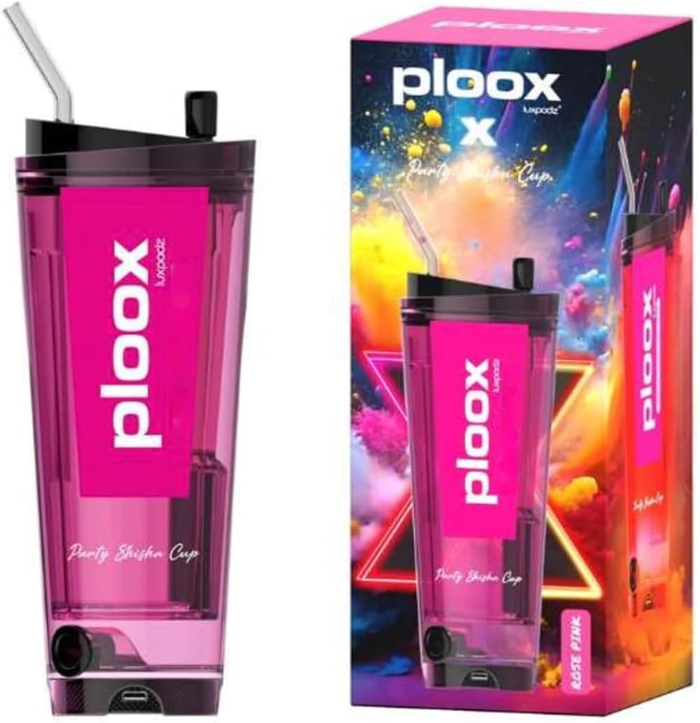 Party Cup with LED Light & USB-C Charging (Party Cup - Pink)
