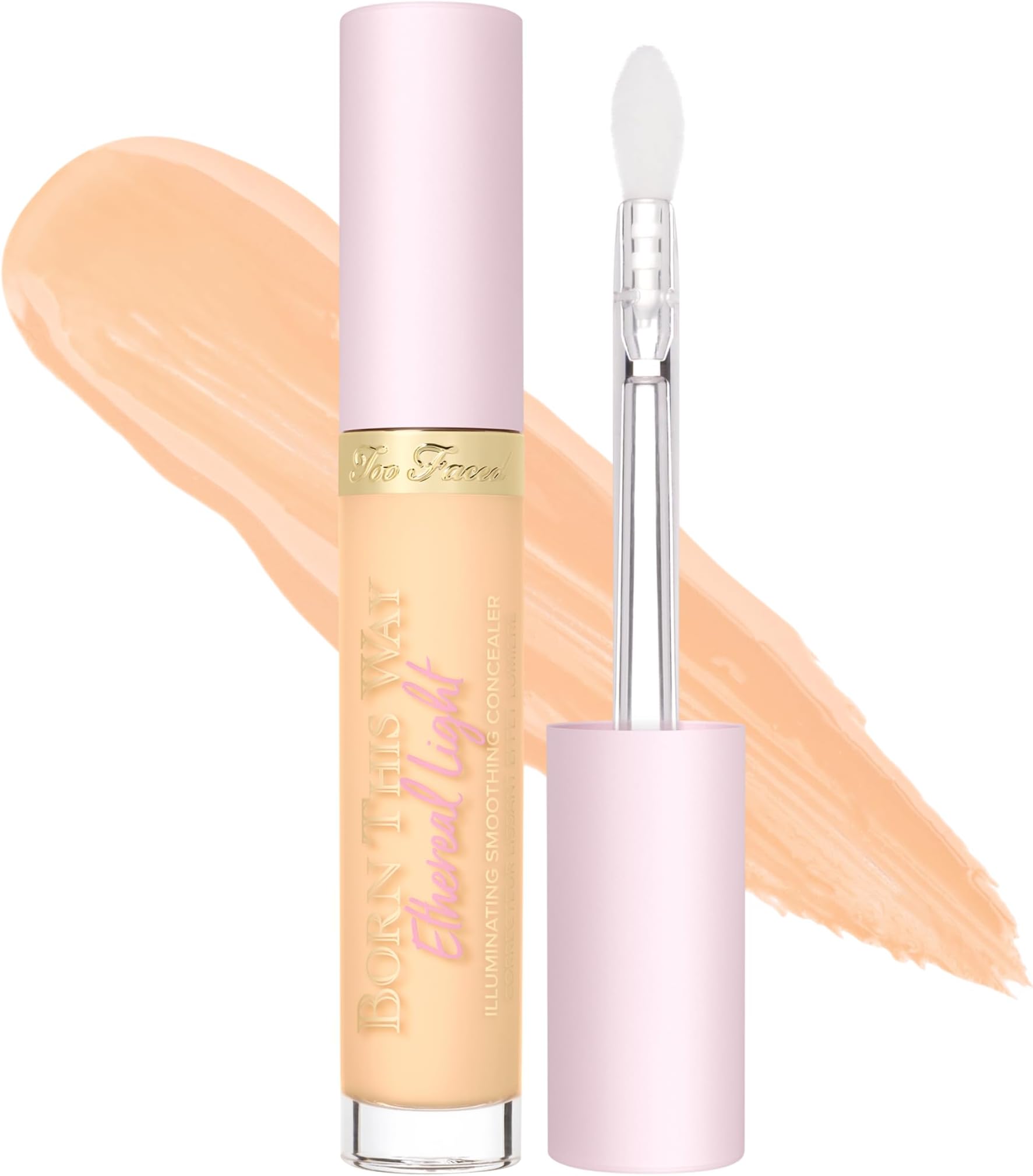 Too Faced Born This Way Ethereal Light Illuminating Smoothing Concealer | Hyaluronic Acid + Waterproof, 0.17 fl., 0.16907 fl oz