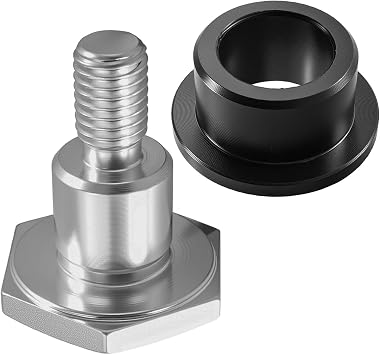Handle Bushing with Bolt Compatible with Wacker Neuson WP1540 WP1550 Plate Compactor Replace 5100028928 Bolt and 5100004367 Bushing