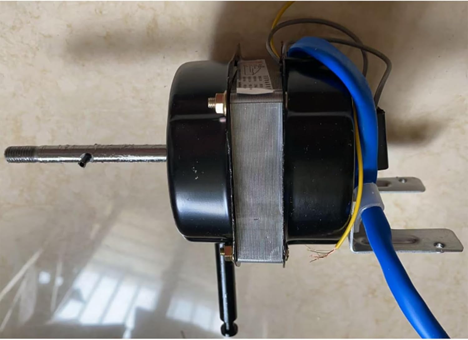 60W Electric Fan Motor Double Bearing Table Floor Motor Replacement for 18P Standing Accessories Portable Air Circulation Fan