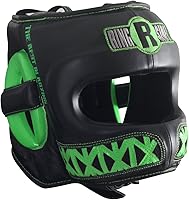 Vista 7 de Ringside Protector facial de lujo juvenil para boxeo muy tailandés MMA Sparring protección para la cabeza para niños