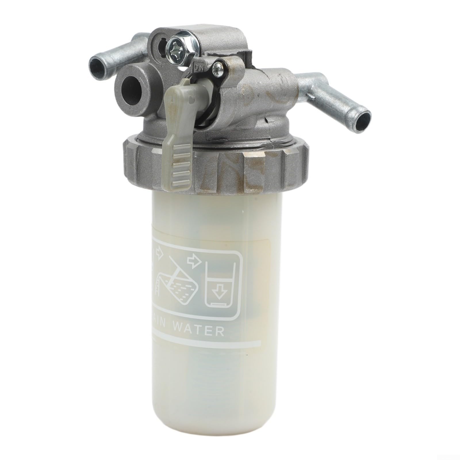 Separador de agua Ra238-51400 filtro diésel compatible con tractor M6040 con copa de visión