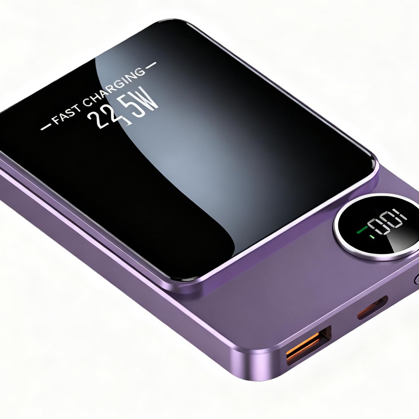 Base di ricarica per telefono, base di ricarica rapida magnetica | Caricatore wireless per telefono, 20.000 mAh, per cellulare, cuffie, tablet, portatile, smart watch, casa