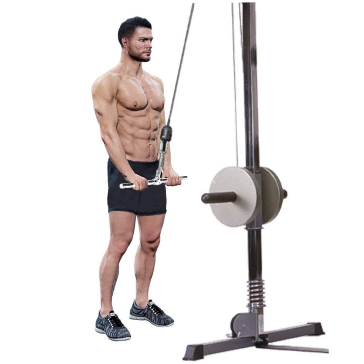 Senshi Japan Straight Bar Cable Machine Attachment Premium Steel