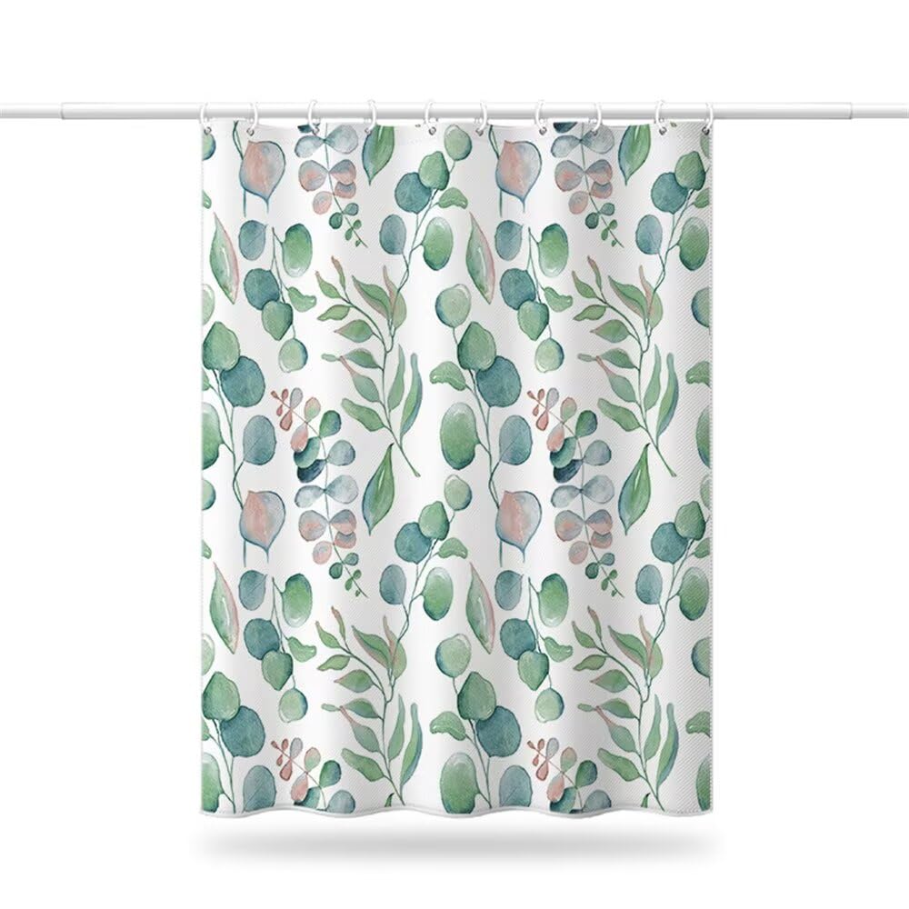 Shower curtain lavable imperméable pour une ambiance nature et zen
