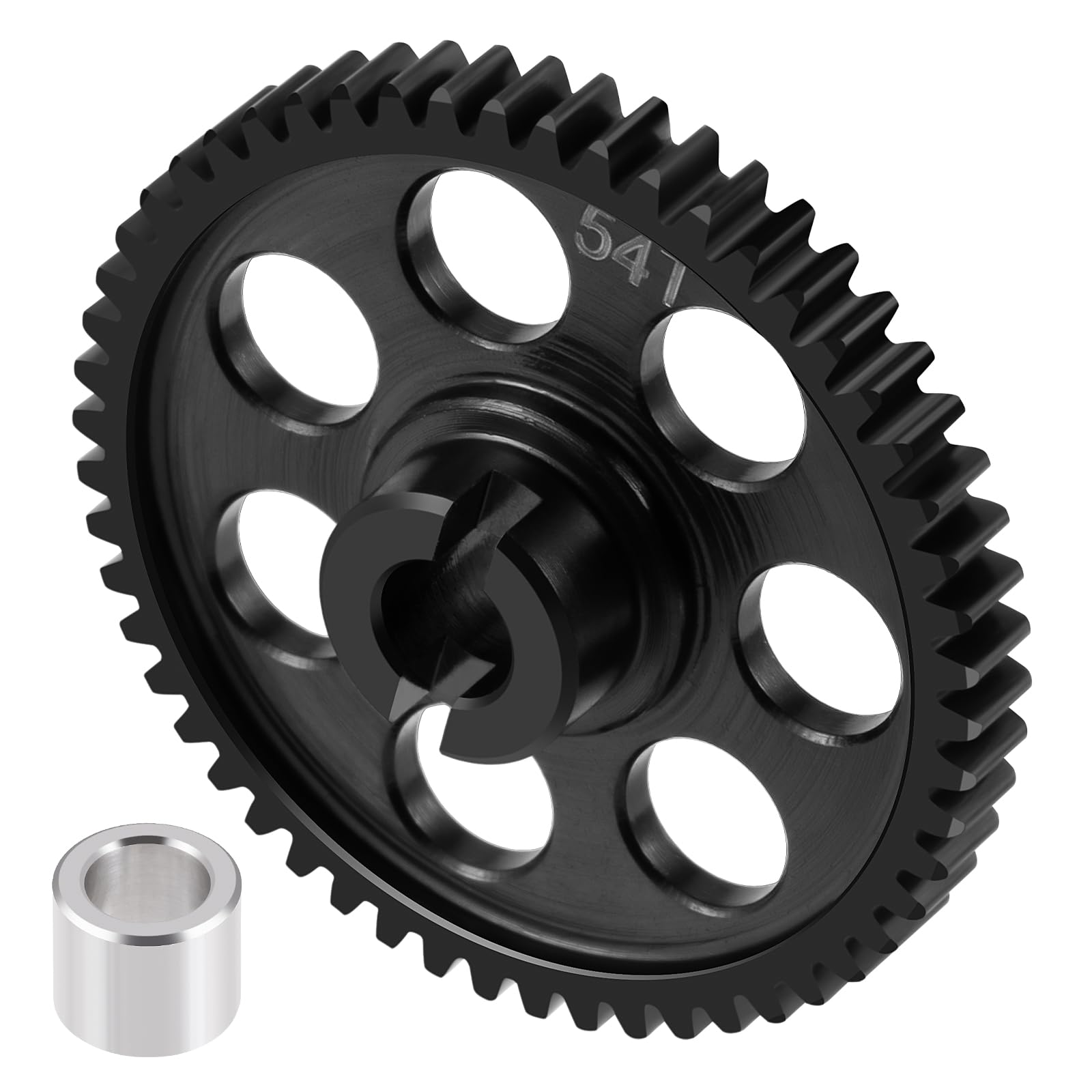 Amazon.com: BRKRC 0.5 Module Spur Main Gear Steel 54T for Tra-xxas