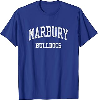 Marbury High School HS Deatsville AL Vintage Sports T-Shirt