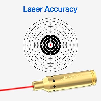 Amazon.com : Darkfang 6.5 Creedmoor Bore Sight Red Laser