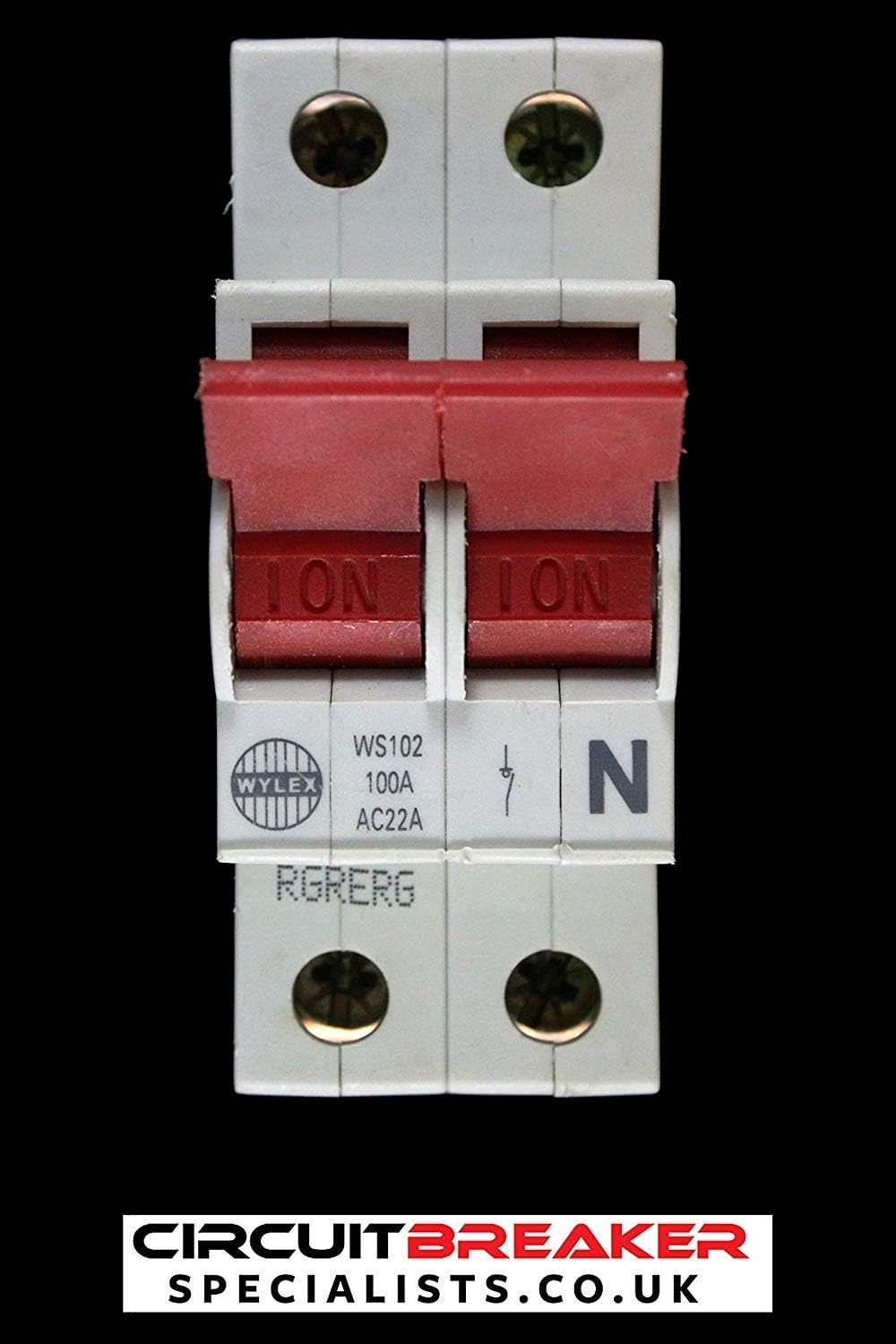 Wylex DP Isolator 100A DP WS102 Amazon.co.uk DIY & Tools