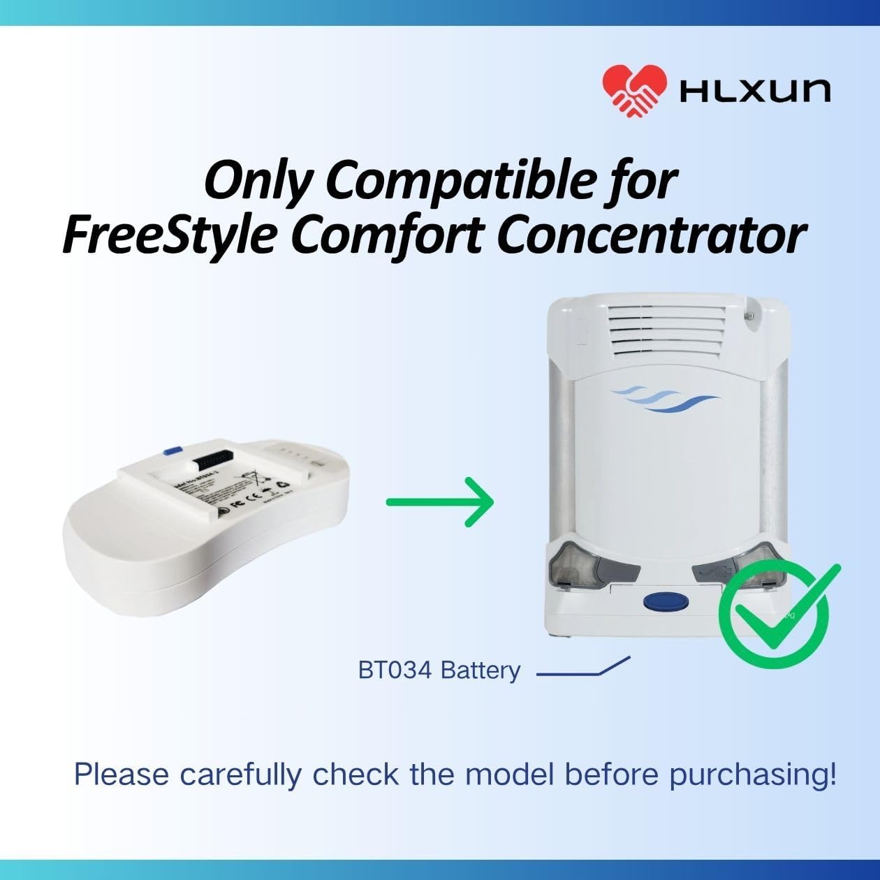 Freestyle Comfort 8-Cell BT034-1 Lithium Battery bt034 4inr19/66-2 14.4V 96.5W-hr Battery