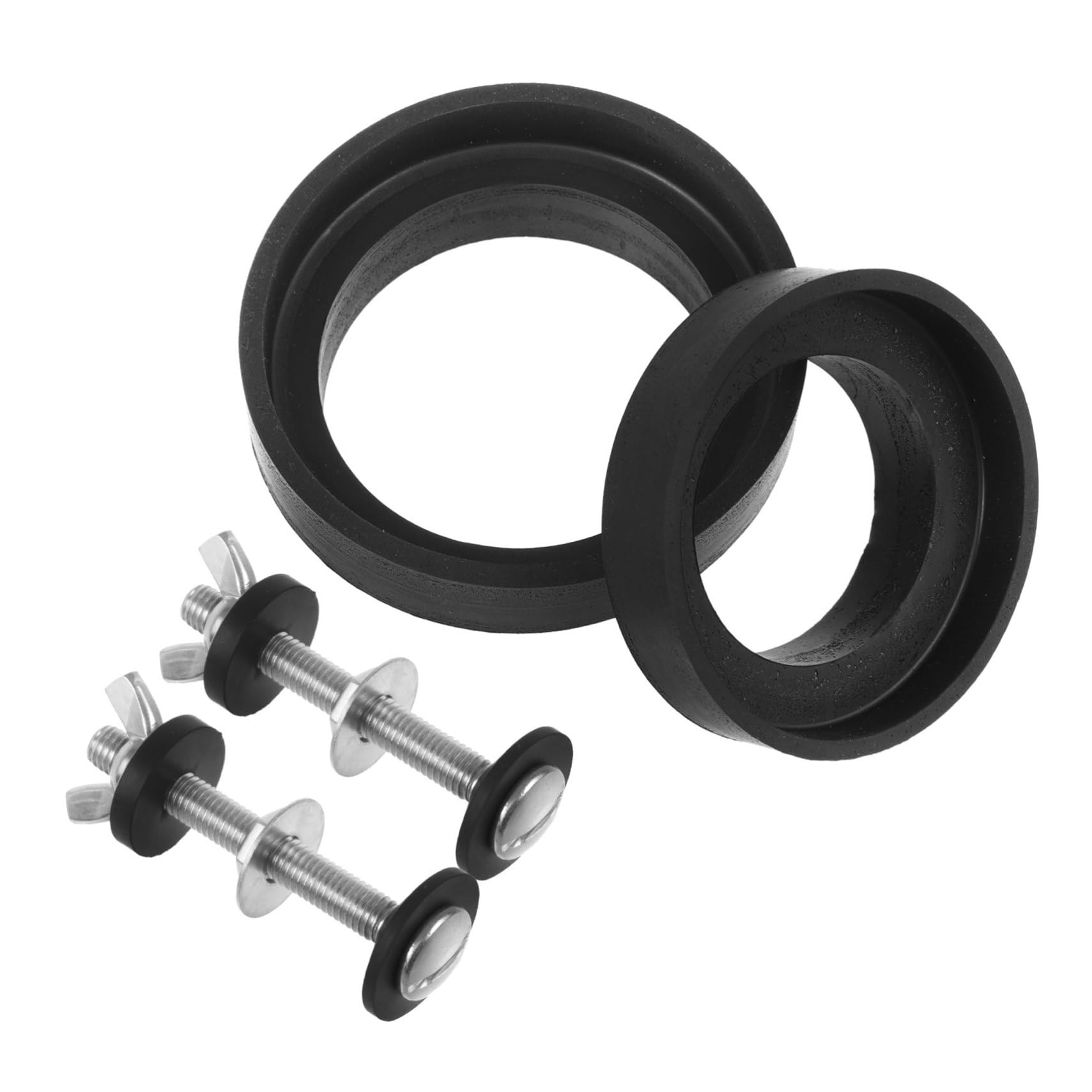 Artibetter 5ensembles Boulons De Réservoir De Toilettes Avec Joint Kit De Remplacement Pour Cuvette Wc Installation Facile Prévention Des Fuites Eau Accessoires Inclus