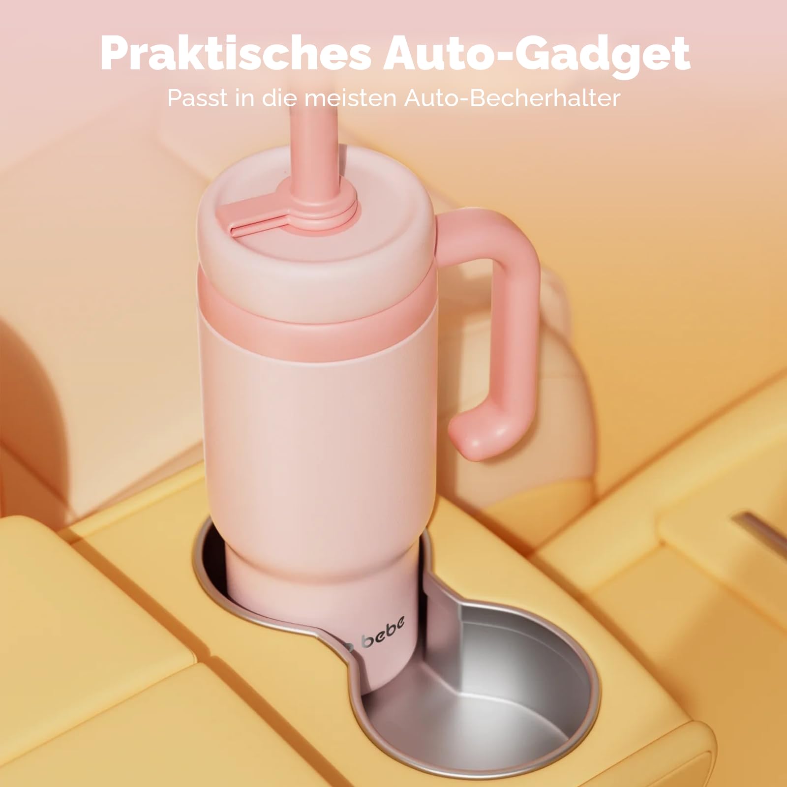Edelstahl-Wal-Brunnen-Becher mit Henkel Trinkbecher mit Wal-Spritzfunktion Isolierte Reisebecher Kinder-Trinkbecher mit Gewicht Auslaufsicher Niedliche Wasserflasche Auslaufsicher