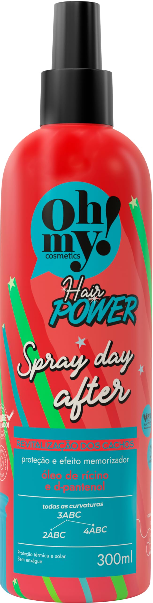 SPRAY DAY AFTER HAIR POWER 300ML - OH MY | Amazon.com.br