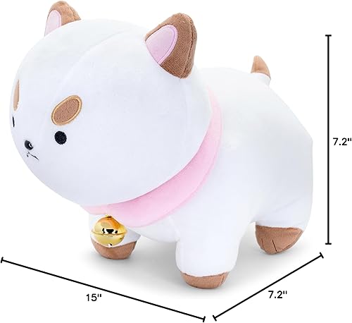 Miniatura 8 de Toynk Bee and Puppycat - Juguete de peluche de 13 pulgadas | Animal de peluche suave abrazable para acurrucarse | Coleccionable con licencia oficial