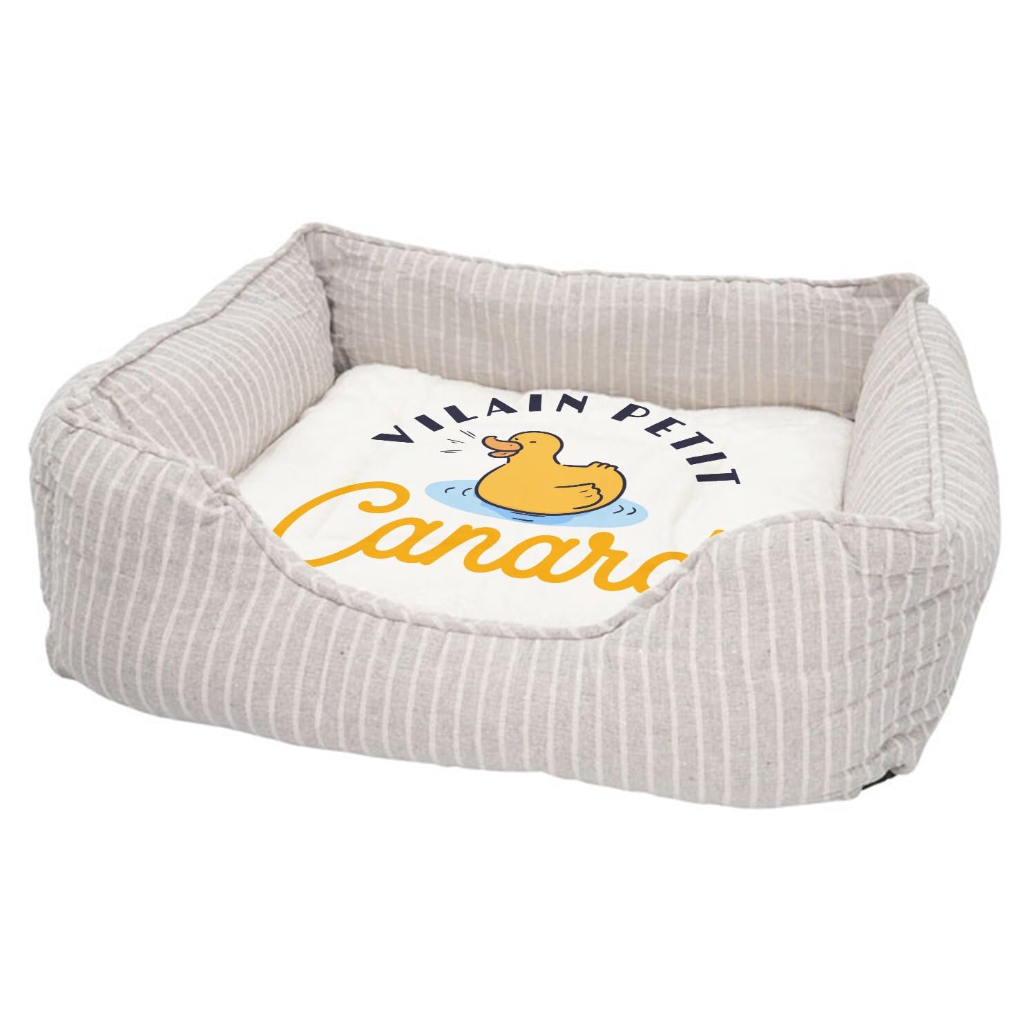 Lit confortable pour chien au motif Vilain Petit Canard pour le salon